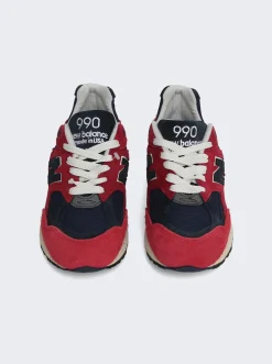 New Balance Made In Usa 990V2, Chrysanthemum And Navy