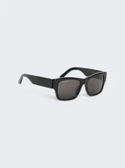 Balenciaga Max Square Af Sunglasses Black