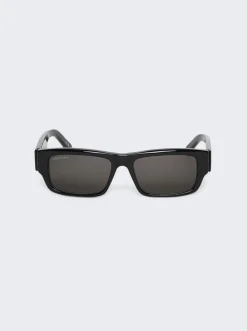 Balenciaga Max Square Sunglasses Black