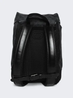 Gucci Medium Backpack With Interlocking G Black