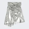 Diesel Melt Skirt Silver