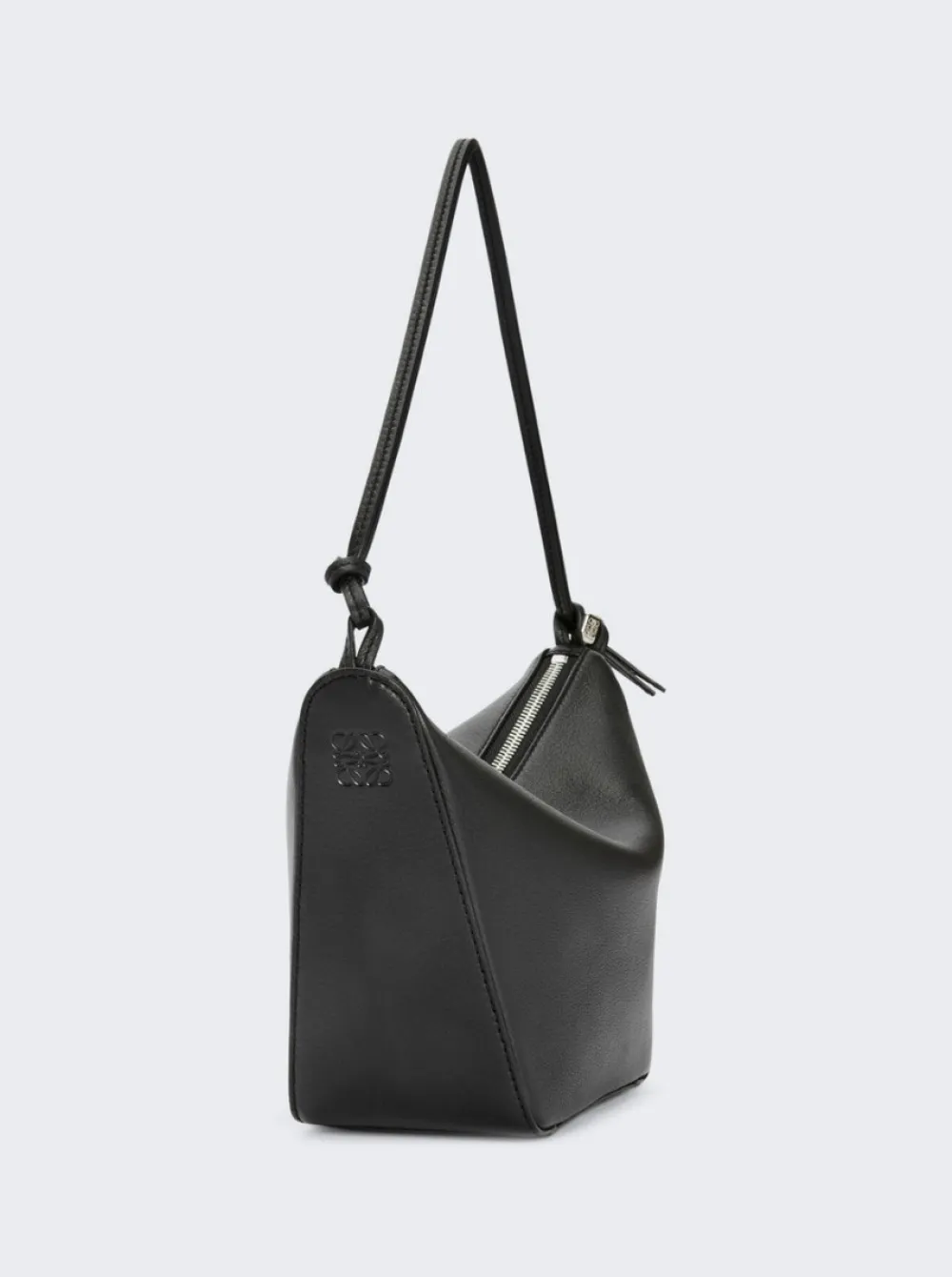 Loewe Mini Hammock Hobo Bag Black