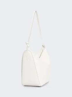 Loewe Mini Hammock Hobo Bag Soft White