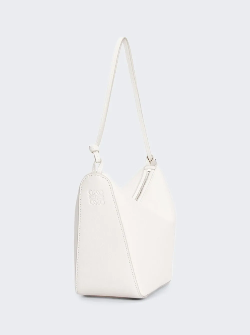 Loewe Mini Hammock Hobo Bag Soft White