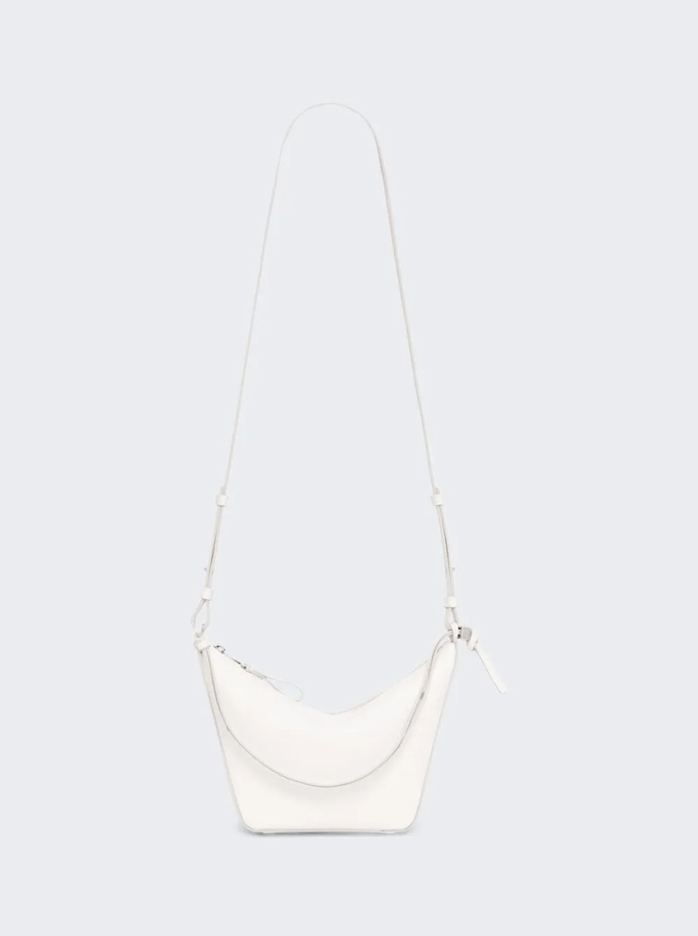 Loewe Mini Hammock Hobo Bag Soft White