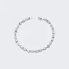 SHAY Mini Mixed Diamond Tennis Bracelet 18K White Gold