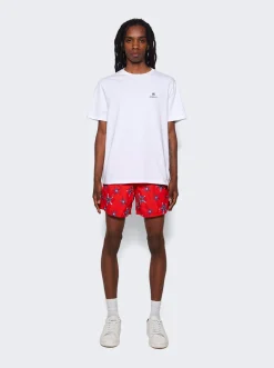 Vilebrequin Mistral Swim Shorts Coquelicot Red