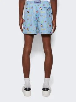 Vilebrequin Mistral Swim Shorts Divin Blue