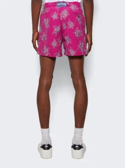 Vilebrequin Mistral Swim Shorts Purple