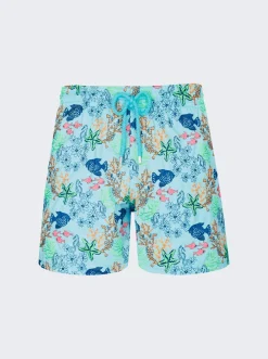 Vilebrequin Mistral Swim Shorts Thalassa Blue