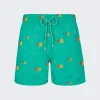 Vilebrequin Mistral Swim Shorts Vert Tropezien