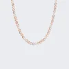 Hatton Labs Mixed Pearl Chain Necklace Sterling Silver