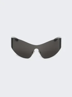 Balenciaga Mono Cat 2.0 Sunglasses Grey