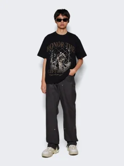 Honor The Gift Mystery Of Pain T-Shirt Black