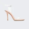 Alexander Wang Nova 105 Ankle Strap Sandal Peachy Nude