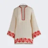 Johanna Ortiz Ocean Clan Dress Ecru
