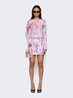 Diesel O-Hopla Skirt Pink