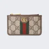 Gucci Ophidia Cared Case In Gg Supreme Brown