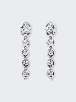 Monica Sordo Oriente Maxi Earrings Silver