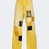 Marni Overdyed Bull Denim Jeans Maize Yellow