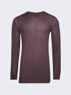 Rick Owens Oversized Sweater Purple