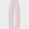 The Attico Oversized Tailored Pant Pale Pink