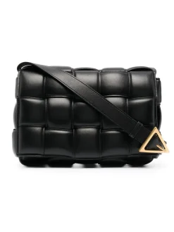 Bottega Veneta Padded Cassette Bag, Black