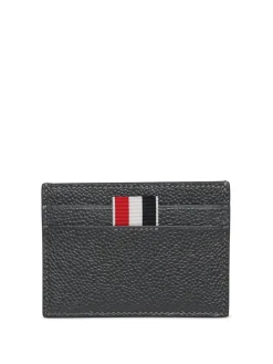 Thom Browne Paper Label Card Holder Dark Grey