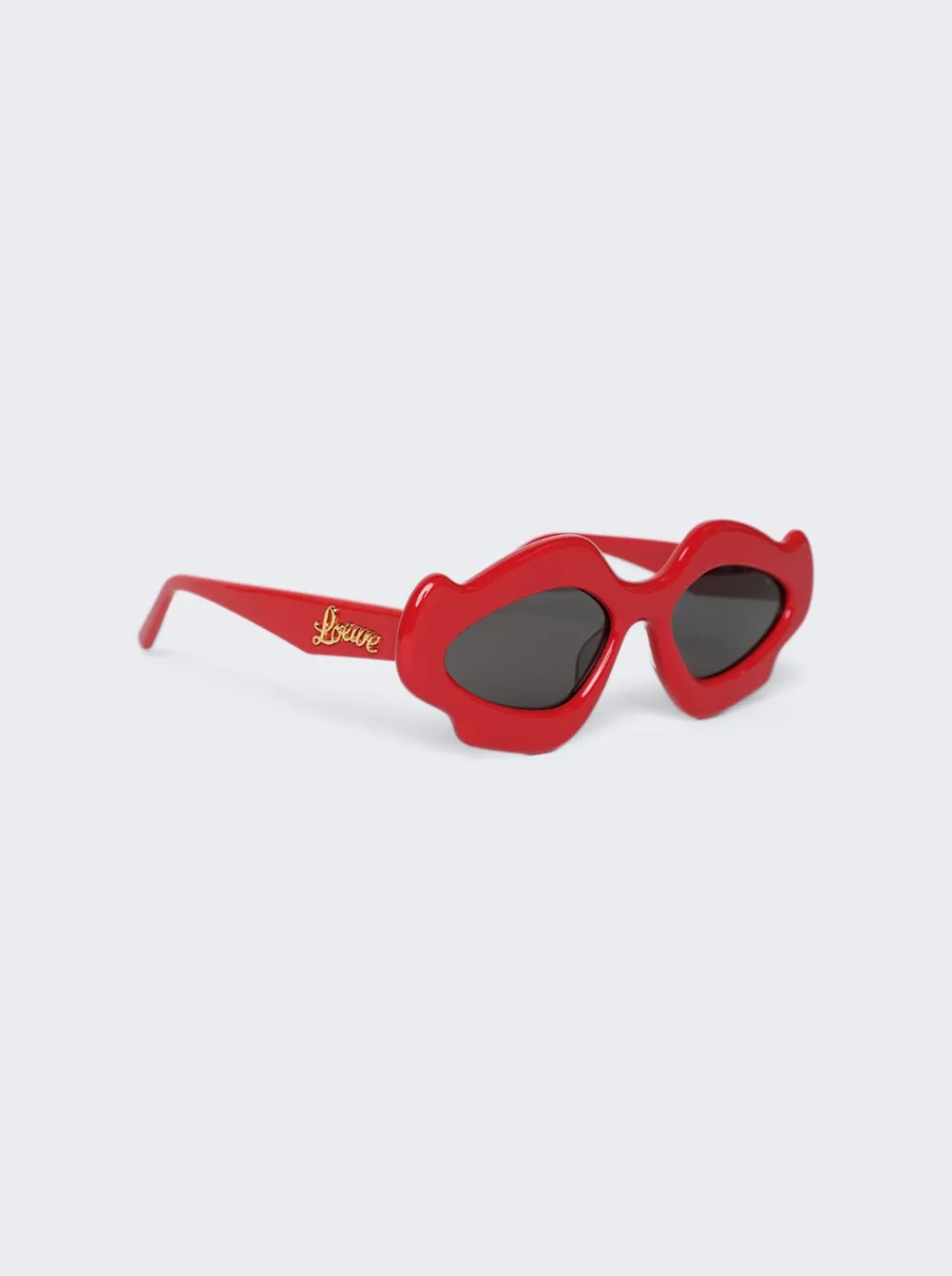 Loewe Paula'S Ibiza Flame Sunglasses Shiny Red And Smoke