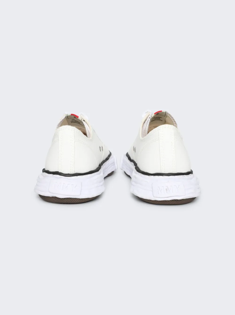 Maison MIHARA YASUHIRO Peterson 23 Low-Top Canvas Sneakers White
