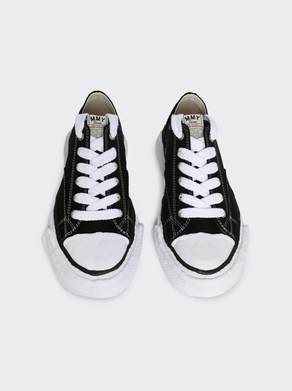 Maison MIHARA YASUHIRO Peterson 23 Low-Top Canvas Sneakers Black