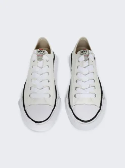 Maison MIHARA YASUHIRO Peterson 23 Low-Top Canvas Sneakers White