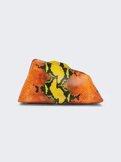The Attico 8.30 Pm Clutch Orange