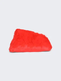 The Attico 8.30 Pm Clutch Red