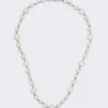 Maor Pnina Necklace With White Pearls Sterling Silver