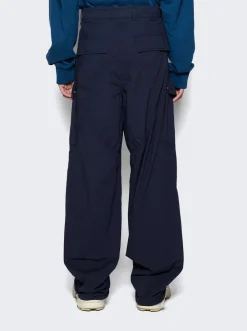 Givenchy Poplin Pants With Pockets Oil Blue