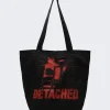 Raf Simons Printed Tote Bag Black