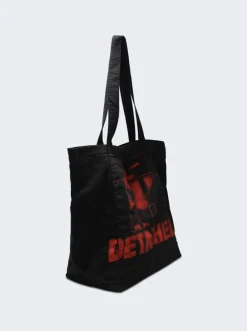 Raf Simons Printed Tote Bag Black