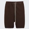 Rick Owens Pronged Boxer Shorts Brown