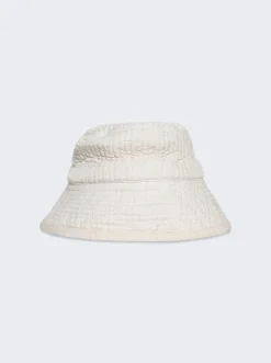 Paris Laundry Quilted Vintage Bucket Hat Sable