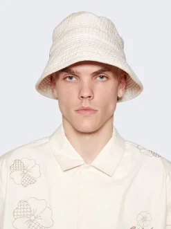 Paris Laundry Quilted Vintage Bucket Hat Sable