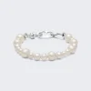 Maor Reidak Bracelet In Silver With White Pearls