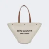 Saint Laurent Rive Gauche Basket Bag Natural