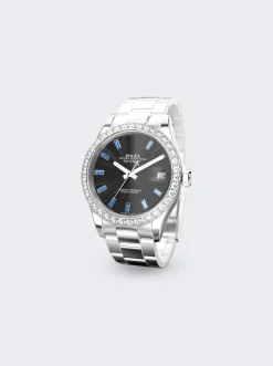 PRIVATE LABEL LONDON Rolex Datejust 41Mm Black Dial