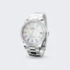 PRIVATE LABEL LONDON Rolex Datejust 36Mm Silvery White Dial