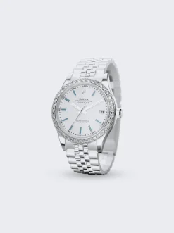 PRIVATE LABEL LONDON Rolex Datejust 41Mm White Dial