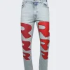 RIVINGTON ROI REBIS Rose Jeans Indigo