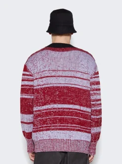 Marni Round Neck Sweater Iris Blue