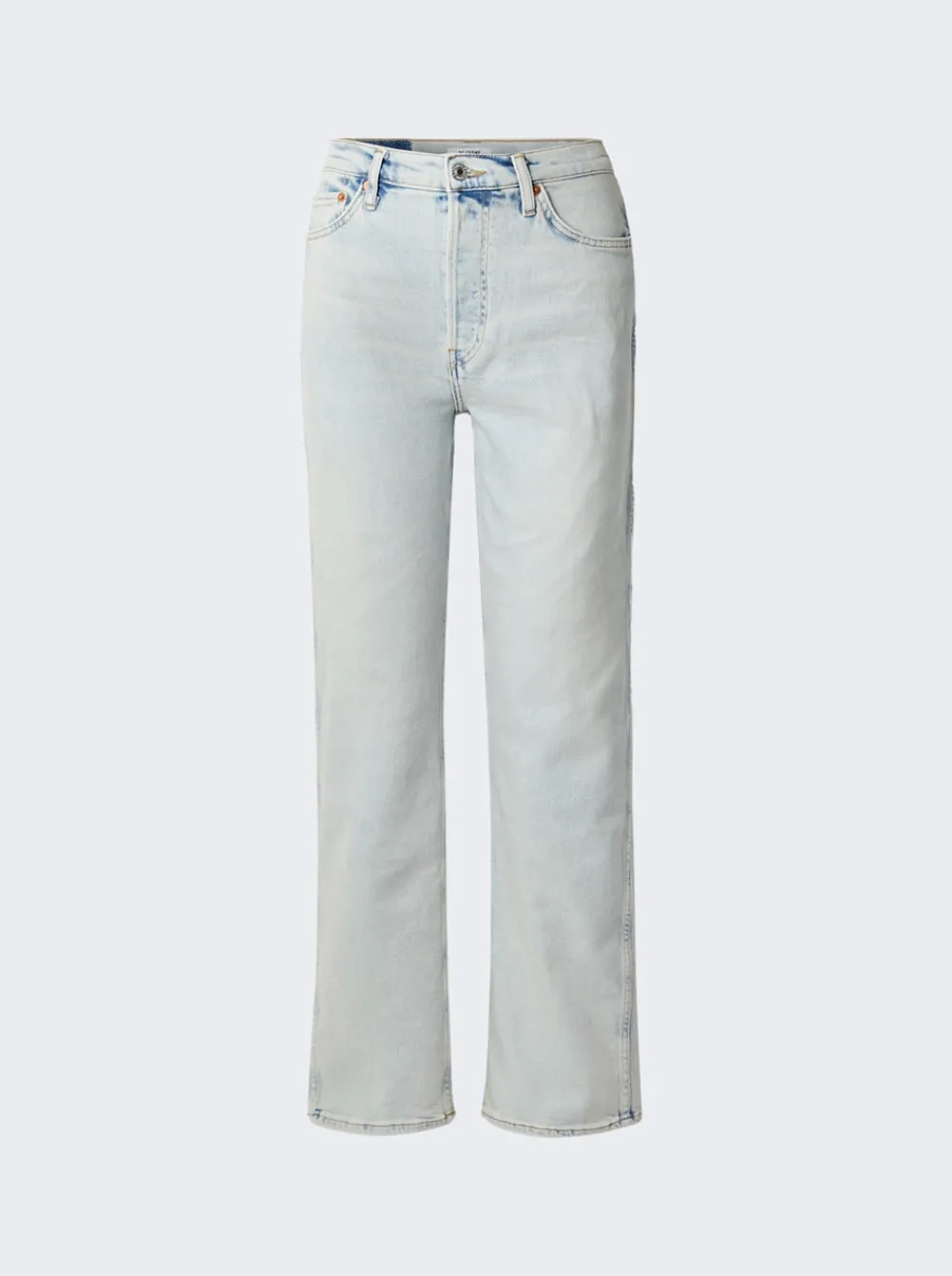 Re/Done 90S High Rise Loose Jeans Vapor Wave Blue