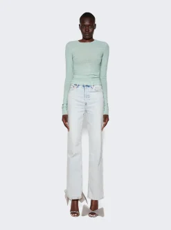 Re/Done 90S High Rise Loose Jeans Vapor Wave Blue